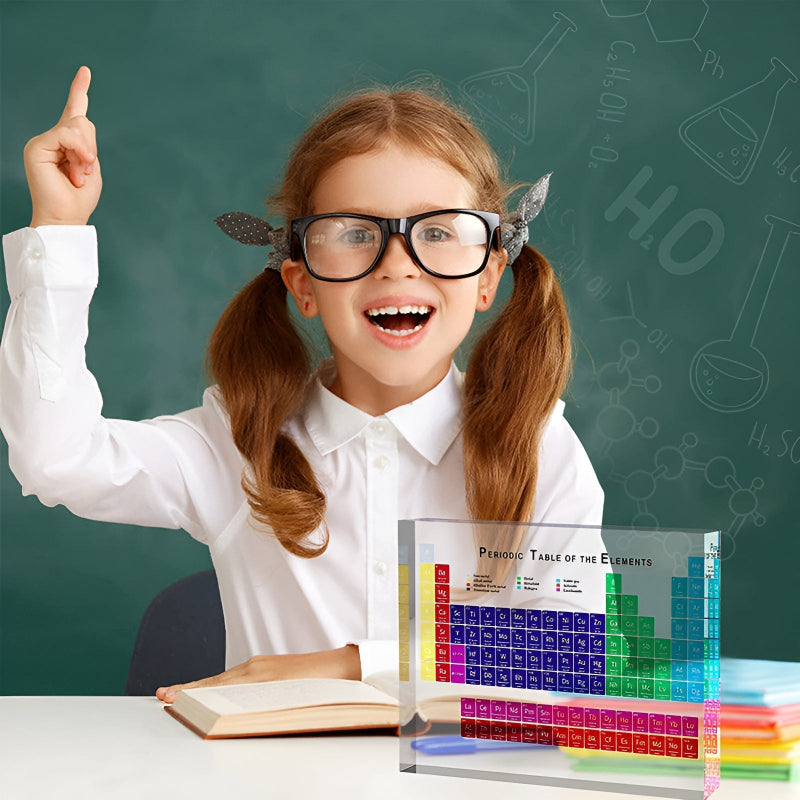 En fascinerende periode tabel til at lære mens man har det sjovt 