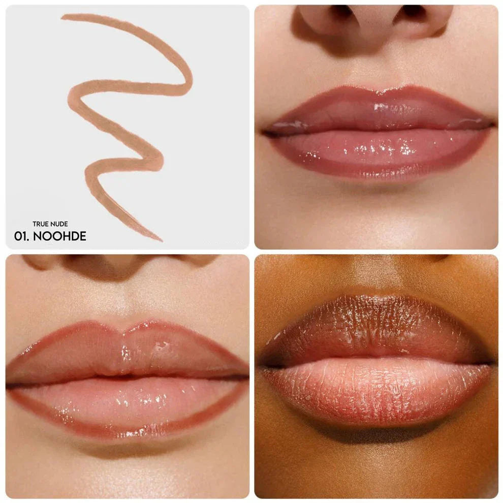 Labios perfectamente definidos, sin retoque durante 12h 
