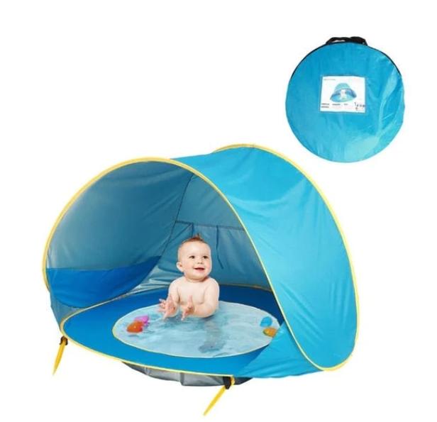 UV-bestendige tent voor baby's – Optimale bescherming op het strand 