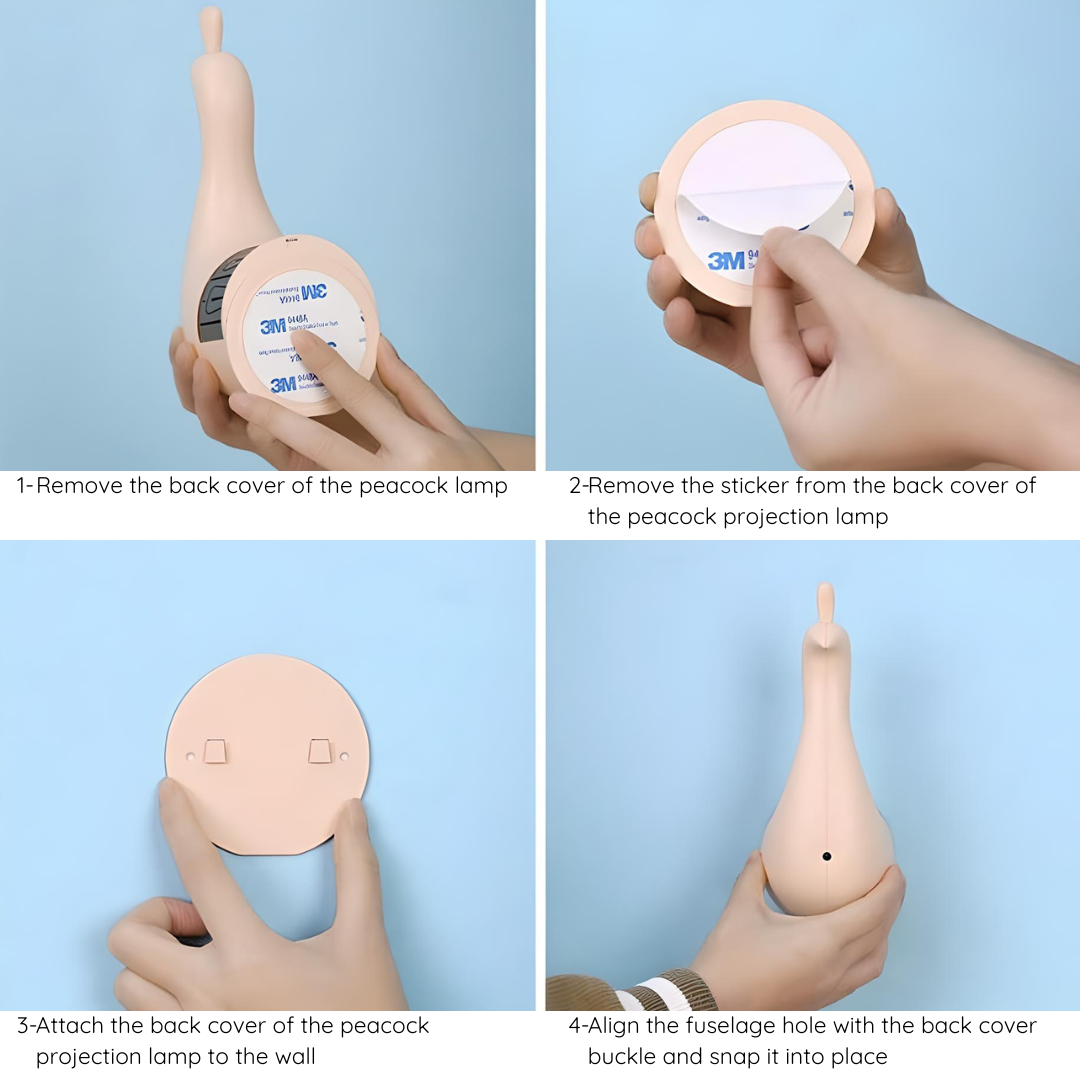 إضاءة جدارية سحرية لليالي الهادئة 