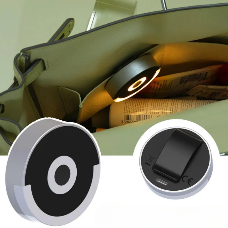 Illuminate your bag instantly, even in total darkness 