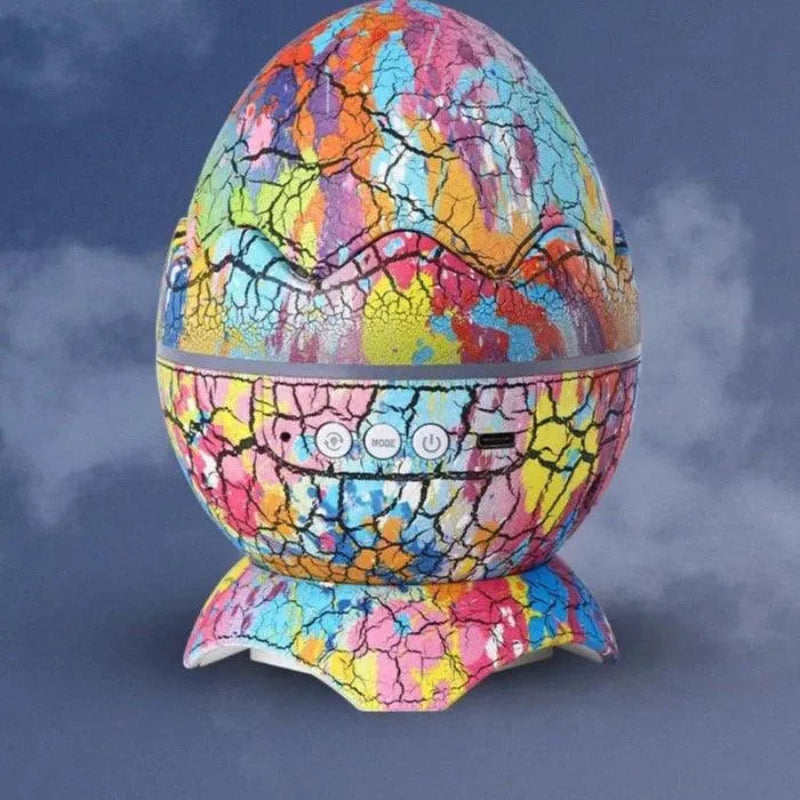 Galakseprojektor med musikk og fjernkontroll 