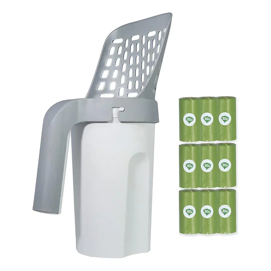 統合された袋付きの便利なトイレ用スコップ 