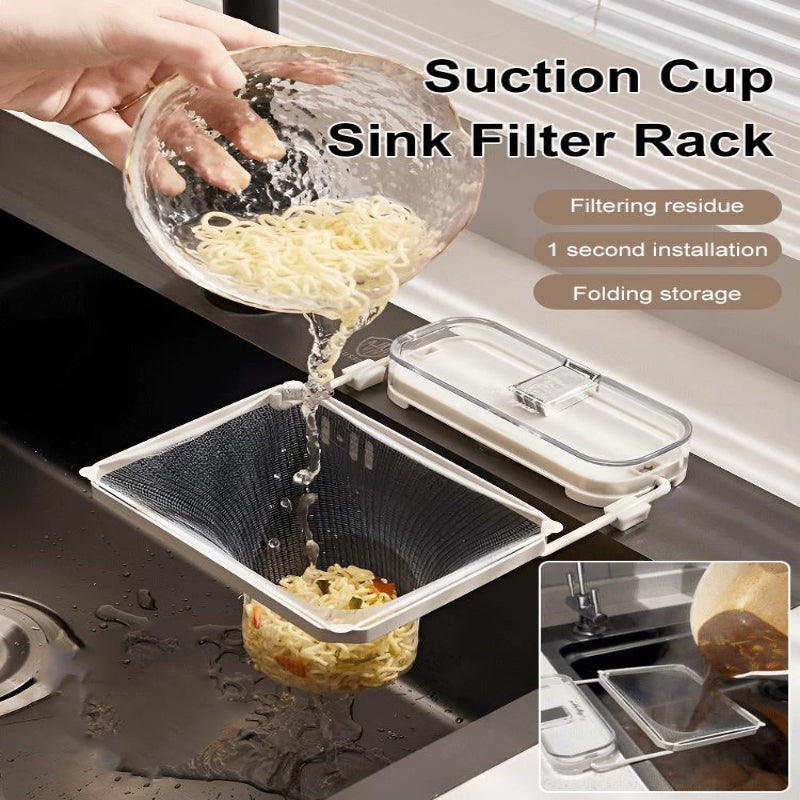 Multifunctional sink filter, simple and ultra-resistant 