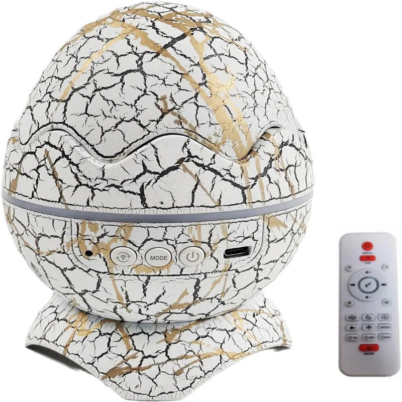 Galakseprojektor med musikk og fjernkontroll 