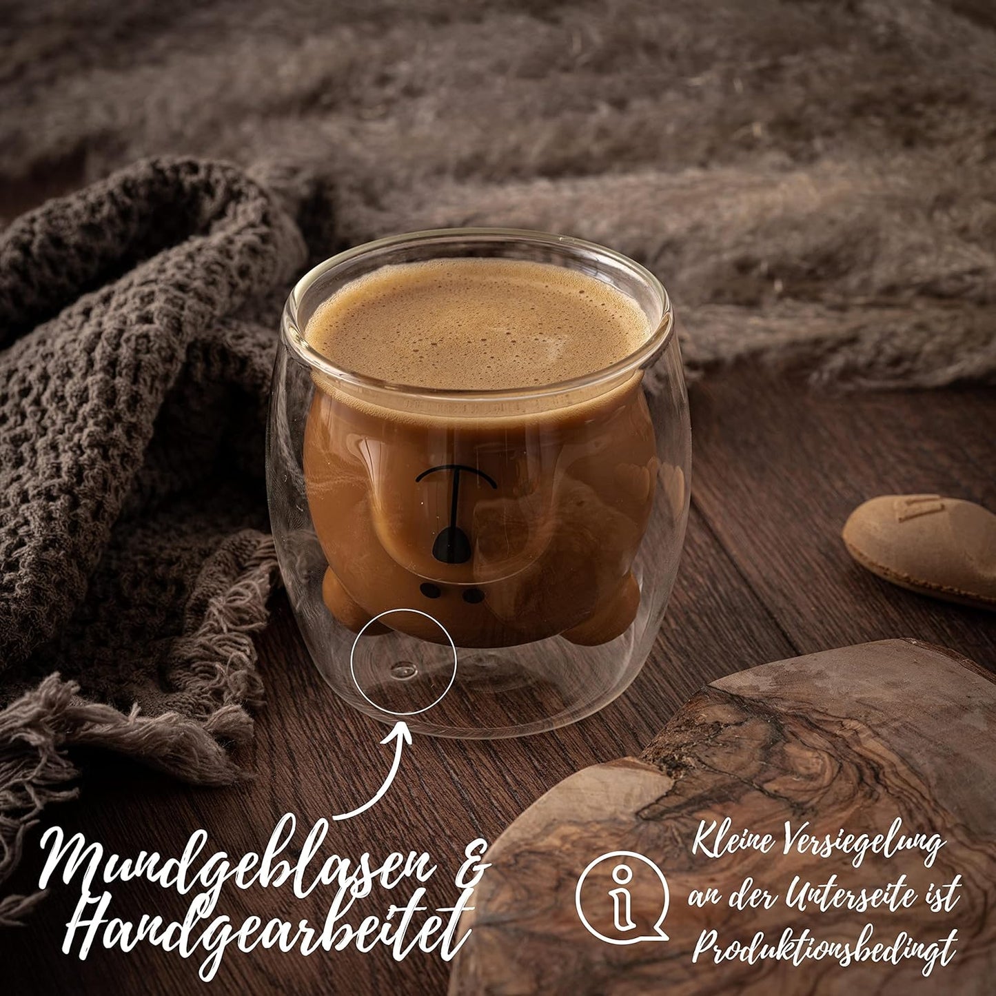 Kaffekopp i bjørneform - Søt og praktisk 