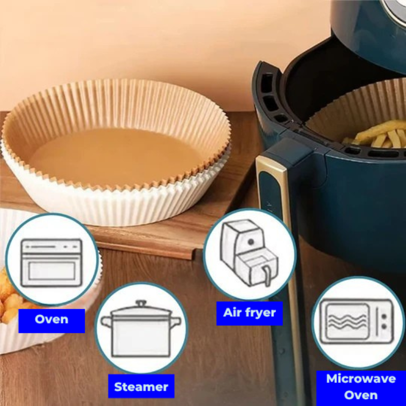 Πρακτικά χαρτιά ψησίματος για Air fryer – Καθαριότητα και εξοικονόμηση χρόνου 
