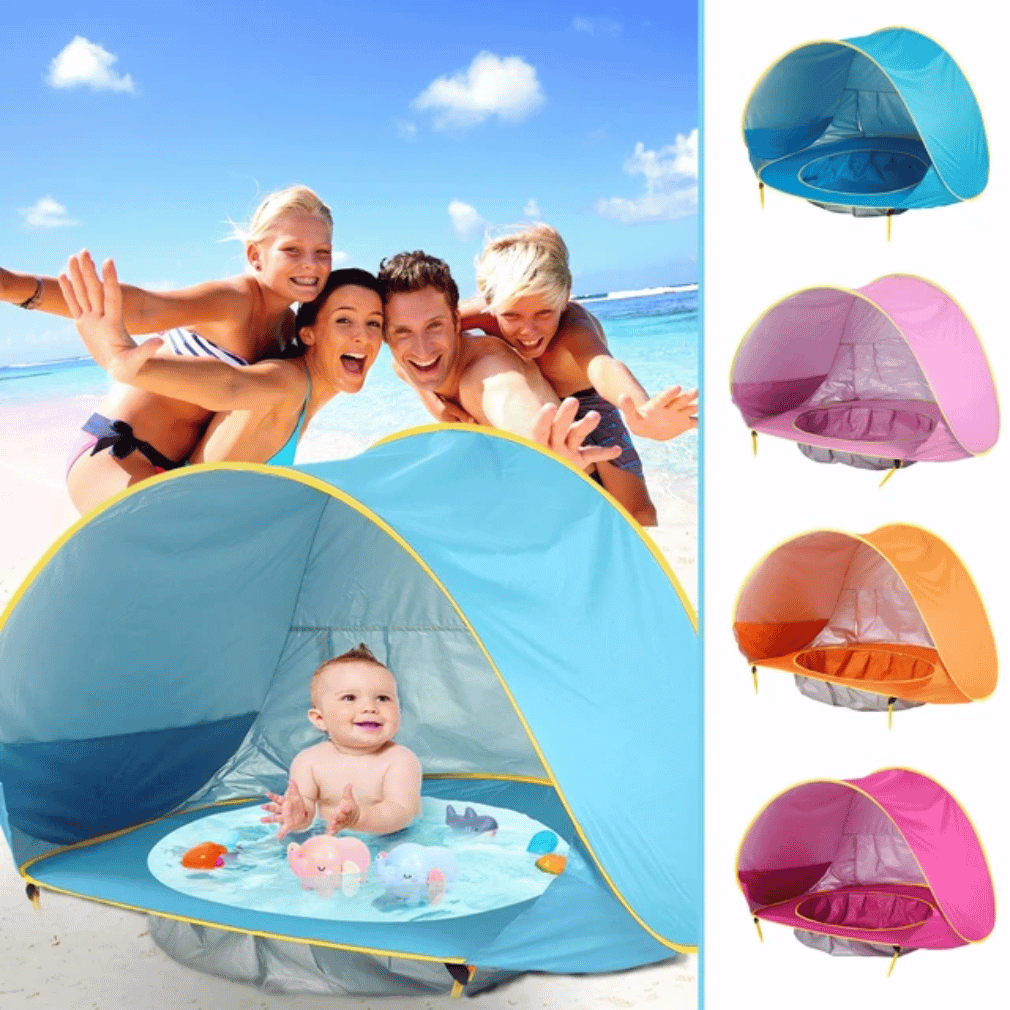UV-bestendige tent voor baby's – Optimale bescherming op het strand 