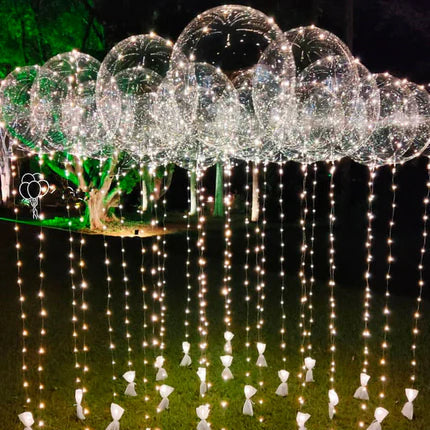 Gjenbrukbare LED-ballonger for å lyse opp festene dine (X10) 