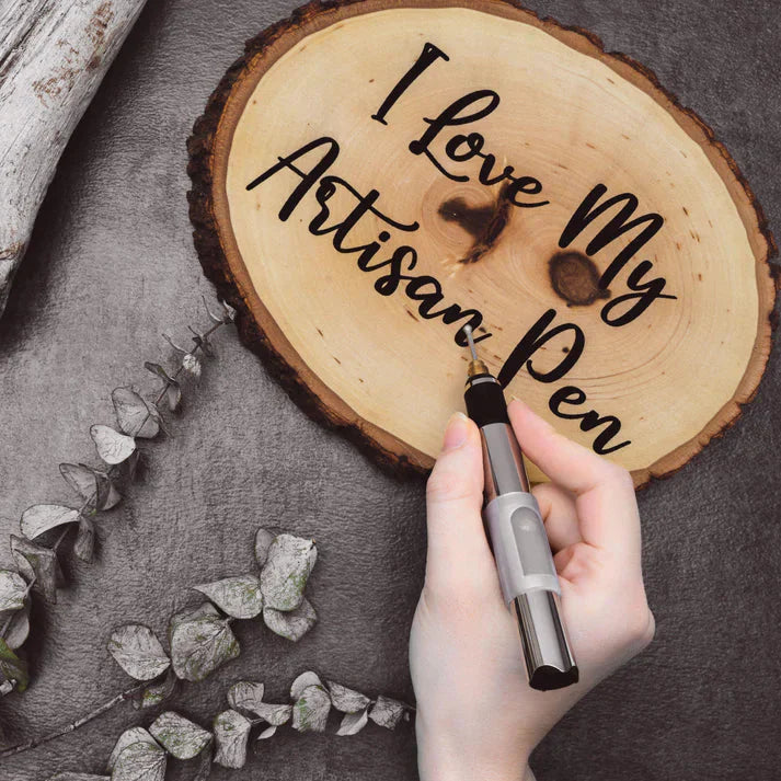 احفر بدقة على الخشب أو الزجاج أو المعدن 