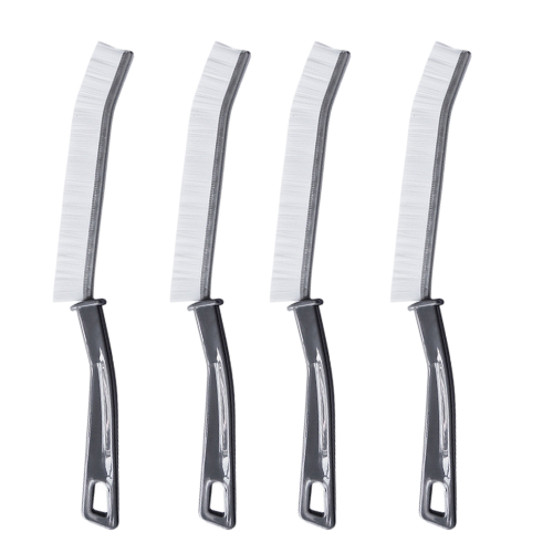 Krümmte Reinigungsbürste mit ultrafeinen Borsten 