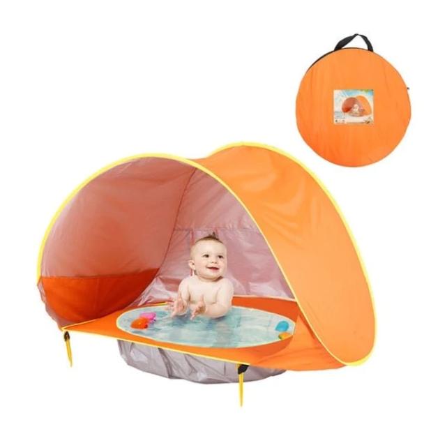 UV-bestendige tent voor baby's – Optimale bescherming op het strand 
