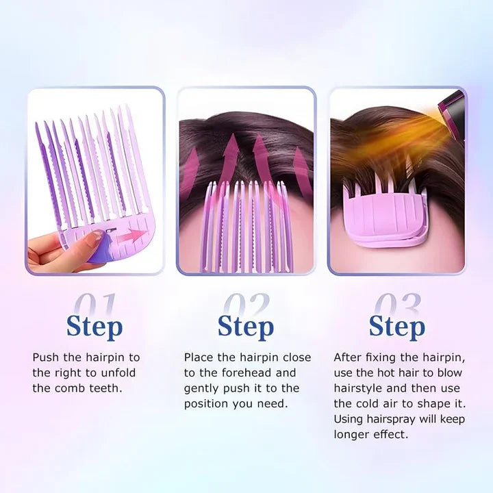 簡単に手間いらずでふんわりとしたヘアスタイル 