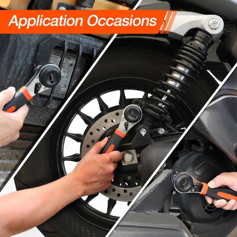 مفتاح ربط قابل للتعديل 360° لجميع براغيكم 