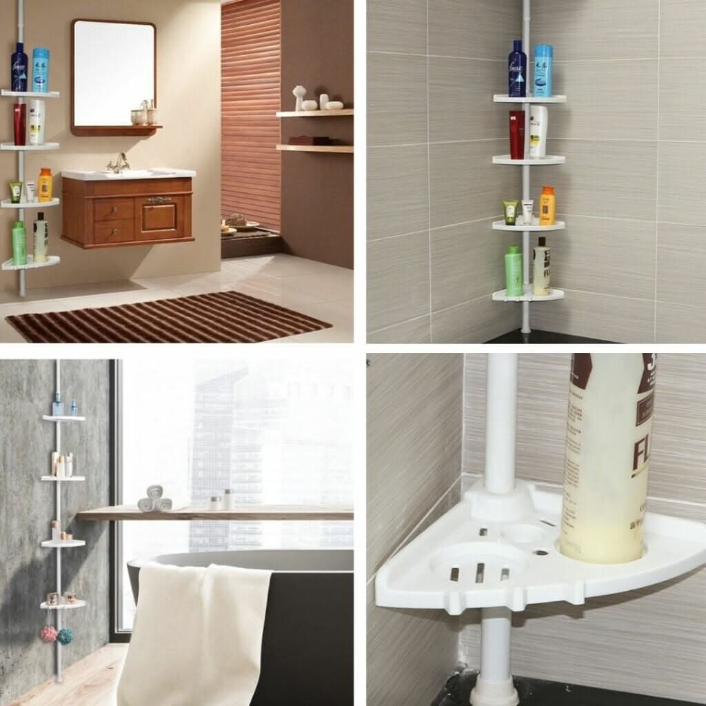Baderomshylle for perfekt organisering 