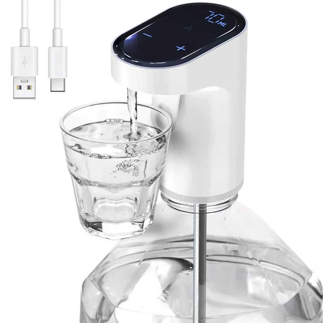 Přesný elektrický nalévač na víno a nápoje 