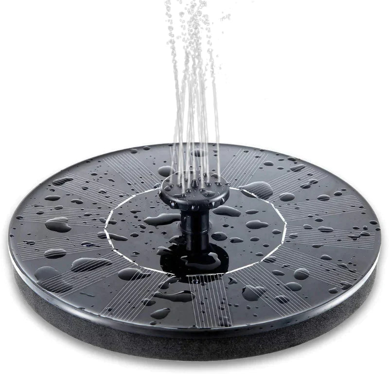 Fântână solară decorativă pentru grădină și balcon 